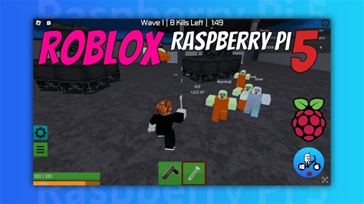 树莓派 5 上的 Roblox 安卓 14