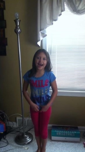 cute little girl burping