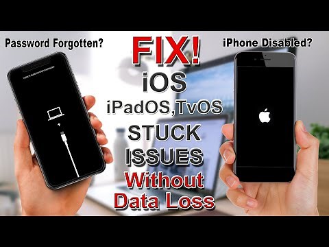 Fix iPhone Stuck on Apple Logo, Recovery with Tuneskit iOS System Recovery | Without Data Loss