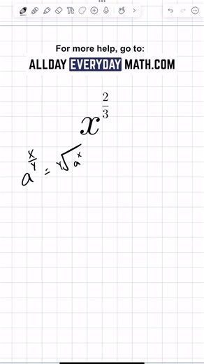 Property of exponents!