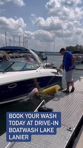 #driveinboatwash | Drive-in Boatwash Lake Lanier