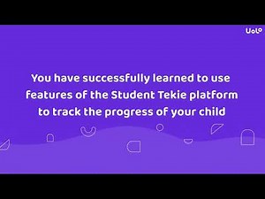 Track your child's progress on the Tekie student platform: A Complete Guide for Parents. (English)