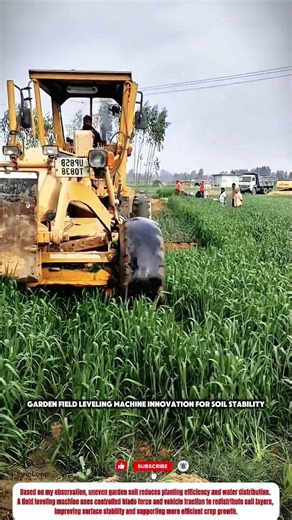Garden Field Leveling Machine Innovation for Soil Stability