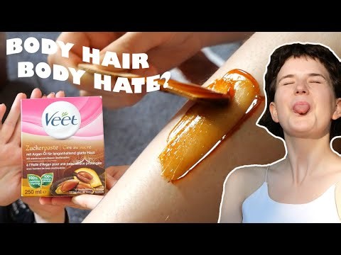 Veet Sugarpaste Tutorial 🧼 body hair & feminism (our storys) 🪒 Sugarwaxing How To