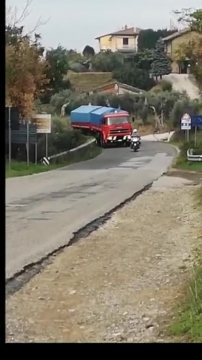 Exploring Colorful Trucks and Cars on Rural Roads