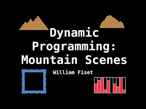Mountain Scenes | Dynamic Programming
