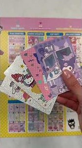 Hello kitty card collection part 14 #hellokitty #tradingcards #panini #holographic