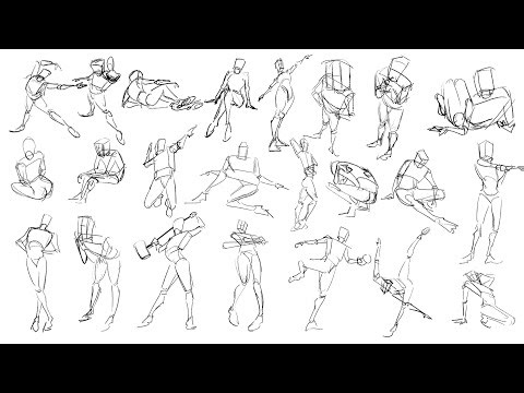 How to draw poses in different angles | beginners tutorial | Today's Art