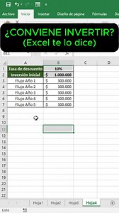 Antes de invertir, necesitas números claros 📊 Con la función VNA en Excel puedes saber si un proyecto es rentable o no en segundos. Este método lo usan empresas reales para tomar decisiones financieras inteligentes 💼 Si el resultado es positivo, conviene. Si es negativo, mejor no invertir. 👉 Aprende Excel aplicado a negocios 💾 Guarda este tip 📌 #virales #AprendeExcel #Excel #tipsexcel #dominaexcel #exceltips #excel | Kevin Ramirez