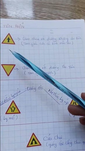 Biển Báo hiệu đường bộ ( mẹo giải nhanh) Lý thuyết 600 câu.