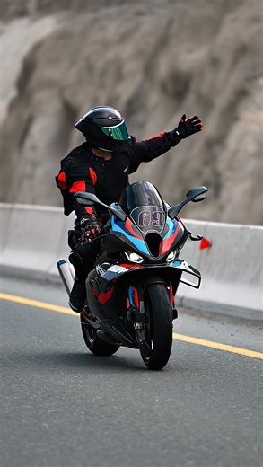 Adel Ibrahim | Helmet on = world off. Throttle open = soul loud ❤️‍🔥 #m1000rr #s1rrm #motorcyclelife #bikers #agv | Instagram