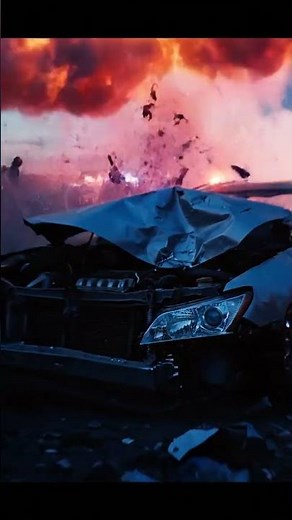 Massive Car Crash & Explosions: Witness the Chaos! 💥