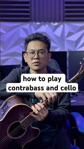 how to play contrabass and cello