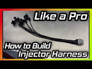 How to build a professional level fuel injector harness @FuelTechOficial @HolleyPerformance