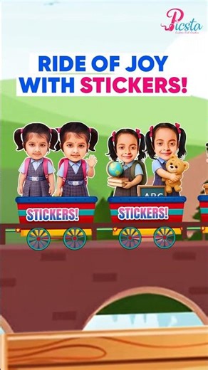 ✨ Sticker Express 🚂 | Custom Kids Stickers | Fun & Creative Stickers for Kids