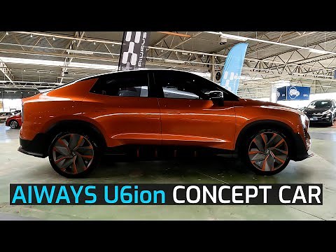 AIWAYS U6ion CONCEPT CAR - FIRST LOOK & WALKAROUND