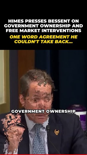 Himes Gets Bessent To Define Communism — Then Uses It Against Him #Shorts