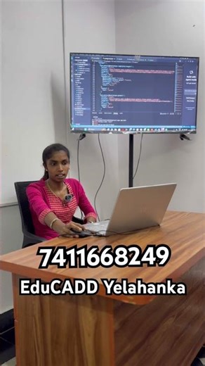 Python full stack web development course at EduCADD Yelahanka #python