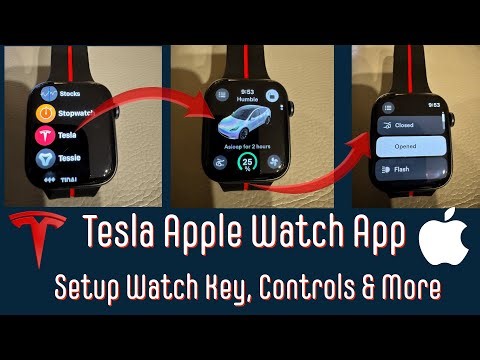 Tesla Apple Watch App - How to control your Tesla from your watch
