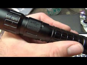 New Coast TX300R Flashlight Review and Battery Test