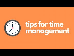 3 quick time management tips for students