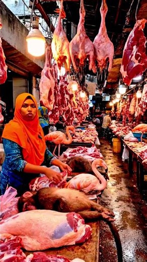 Unfiltered Market Tour Meat, Poultry & More #asianmarket #streetfood #meatmarket #food #travel