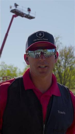 Big Red Monster (Tower Targets) #shootingsports #sportingclays #clayshooting