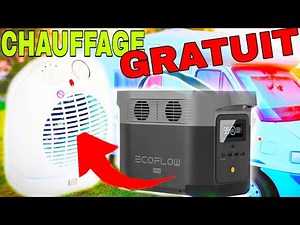 "ECOFLOW" HOW LONG WITH ELECTRIC HEATER? MOTORHOME, VAN, VANLIFE/HOUSE