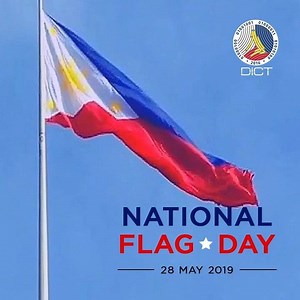 Today, May 28, marks the 121st anniversary of the National Flag Day. This commemorates the historic raising of the Republic of the Philippine flag in Imus, Cavite. This event is also a prelude to the Philippine Independence Day which we celebrate on June 12. The Department of Information and Communications Technology is one with the nation in remembering this event in our history books. #NationalFlagDay #StopAndSalute | Department of Information and Communications Technology - DICT