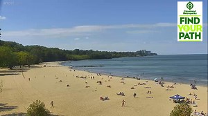 Edgewater Beach Live Webcam - Cleveland, Ohio, USA