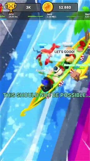 This is the fastest kayak in Roblox...