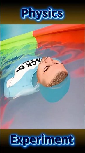 Water Slide Experiment 💧 | Sigma Physics Teacher 🗿 #Shorts #Physics #Sigma #Science #Trending