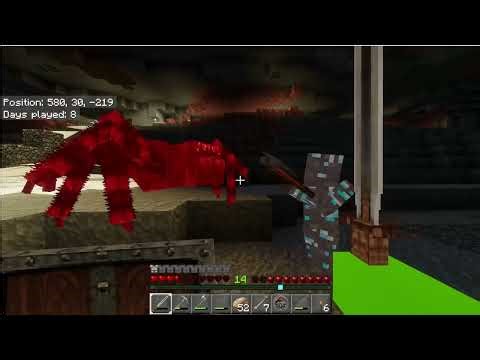 Minecraft Horror Cave Dweller ModPack! EP 3