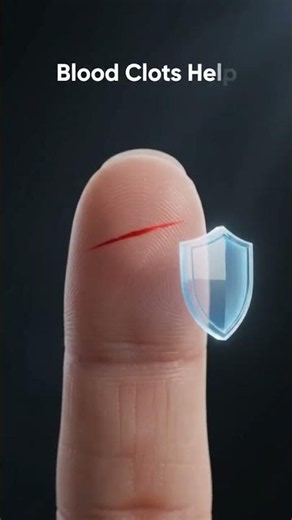 How does a blood clot save your life? 🩸