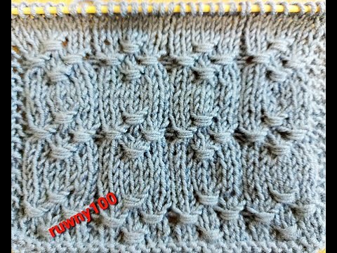 869**Einfaches Muster in Runden und Reihen stricken*Muster mit einer Skizze *Tutorial* Handarbeit