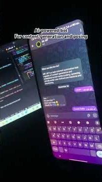 Ai-powered bot for content generation and posing #callmejaymafia #pythondeveloper #pythonista #bot
