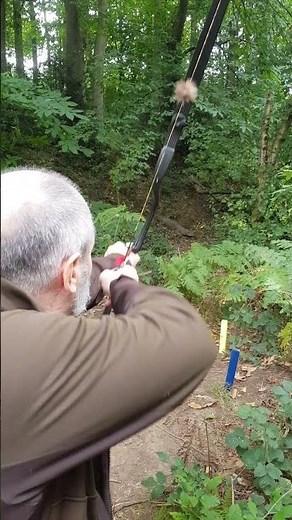 Downhill 3d Alligator Target - Uukha TBH Rig #archery #sport #outdoors #bow #practice #nice #shot