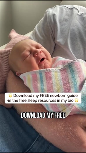 There’s no need to stress about keeping naps dark and silent… for now! 🌞 . Bright, noisy environments during the day help your newborn understand the difference between daytime and nighttime. . During the day, we want to encourage naps in lighter, busier spaces. At night, when it’s dark and quiet, that’s when your baby will start sleeping for longer stretches. 🌙💤 . Most newborns begin transitioning to darker, quieter nap spaces between 8-10 weeks old, as their circadian rhythm starts to devel