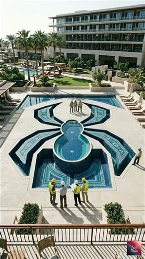 I Built a Spider-Shaped Swimming Pool