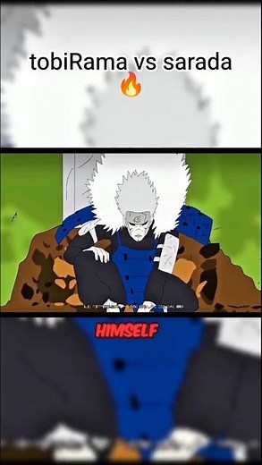 tobiRama vs sarada🔥🔥#naruto