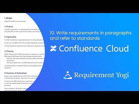 Create requirements from paragraphs in Confluence Cloud - Requirement Yogi