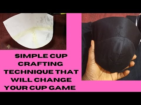 How to draft perfect corset cup for your bust size