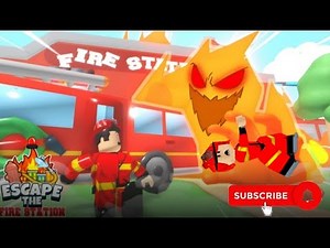 Escape The Fire Station Obby! NEW UPDATE