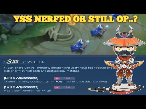 New Patch Nerfed YSS, But Still Broken! 💪 | Yi Sun Shin Still META?