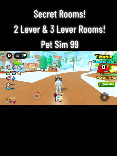 Secret Rooms! 2 Lever & 3 Lever Rooms! Pet Sim 99 Christmas 2025 Update! #petsimulator99 #petsim99 #2&3leverrooms #roblox #ps99