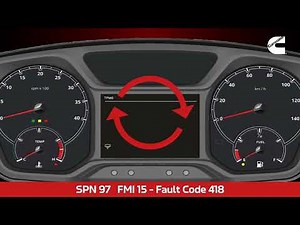 BS VI | Fault Code 418 OBD I, SPN 97 & FMI 15 Tutorial | Cummins India
