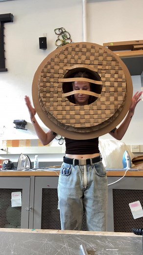 Cardboard Wearable Sculpture: Creative Process