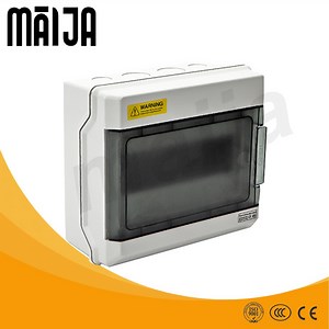 [Hot Item] IP66 Outdoor 4-Way Waterproof Electrical Panel Transparent Power Distribution Equipment Box