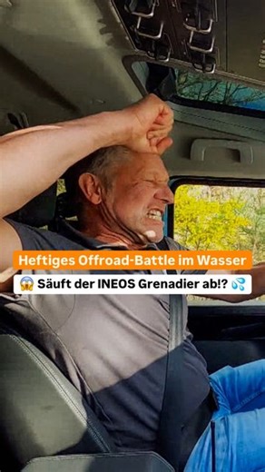 "GRIP - Das Motormagazin" on Instagram: "Das ist heftig! 😱 Bei der Wat-Challenge im Offroad-Battle zwischen @schelle_niki und @matthiasmalmedie bleibt der INEOS Grenadier im Wasser stecken und droht abzusaufen. 💦😳 Schafft es Niki trotzdem durch das anspruchsvolle Gelände!? 🤔 📺 Den ganzen Offroad-Kracher seht ihr bei "GRIP - Das Motormagazin" am Sonntag ab 18:15 Uhr bei @rtlzwei! 👈 #GRIP #GripDasMotormagazin #Offroad #OffroadBattle #WatChallenge #INEOS #INEOSGrenadier"