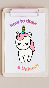 18K views · 148 reactions | How to Draw a Cute Unicorn – Easy Step-by-Step Tutorial Learn how to draw a cute unicorn with this easy, step-by-step tutorial! Perfect for beginners and kids, this guide will show you how to create an adorable unicorn using simple shapes and lines. #drawcuteunicorn, #unicorndrawing, #easydrawing, #stepbystepdrawing, #drawingforbeginners, #kidsarttutorial, #howtodrawunicorn, #cutedrawing, #unicornart, #drawingforkids | Whizk ART | Facebook